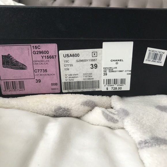 HIGH TOP CHANEL ESPADRILLES - Picture 2 of 4